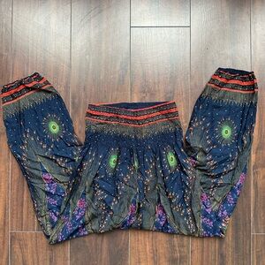 Boho yoga pants